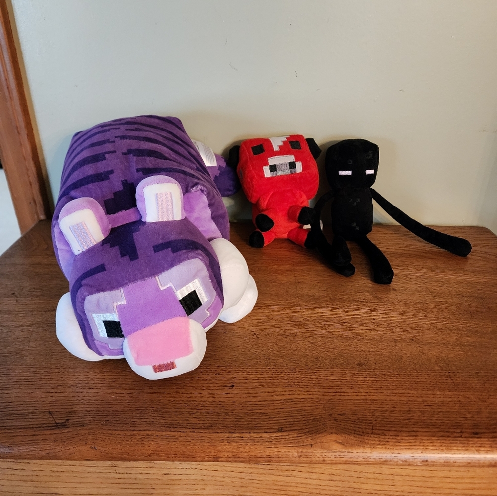 Minecraft Pkush 3 Pc Set